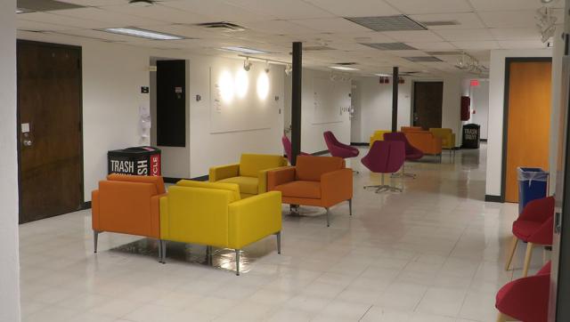 Lounge Seating in Hayes Hall