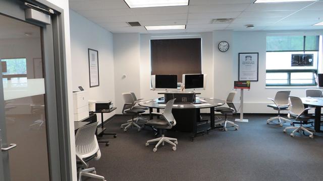 Stillman Digital Union: Work Studio computer stations