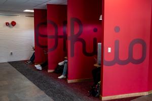 Journalism Building lobby